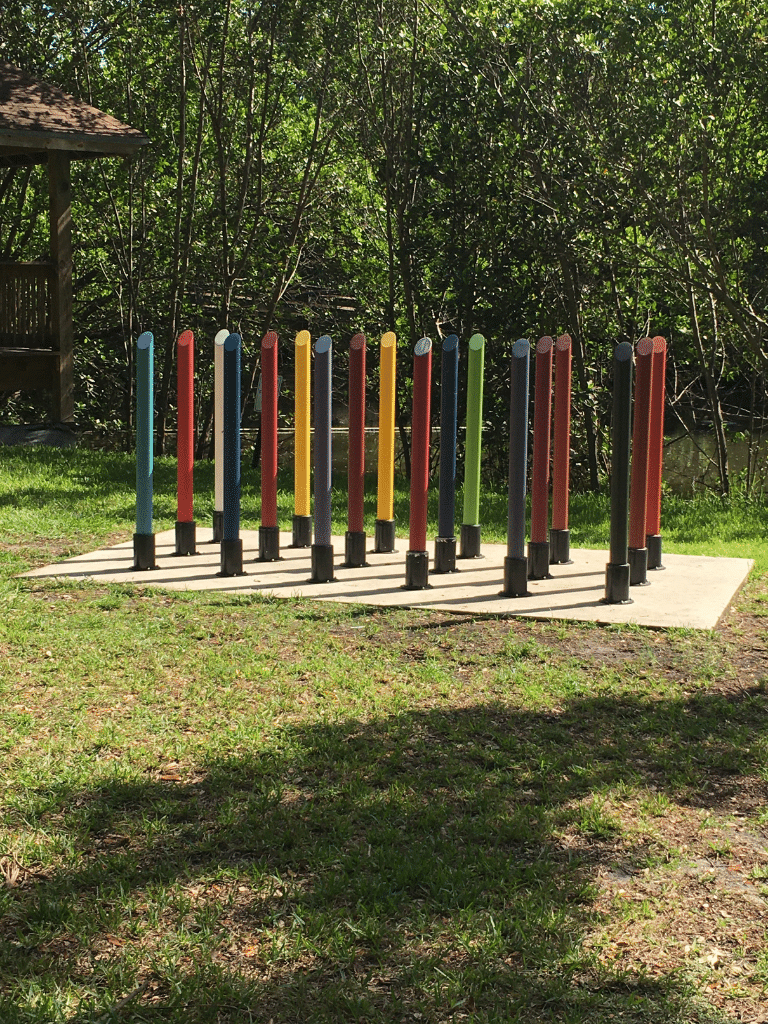 LGBTQ sculpture in Enchanted Forest Elaine Gordon Park