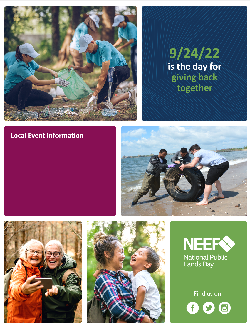 Customizable NPLD event flyer
