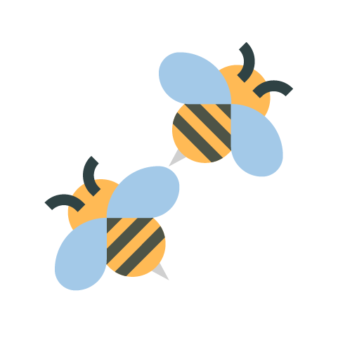 Two bees