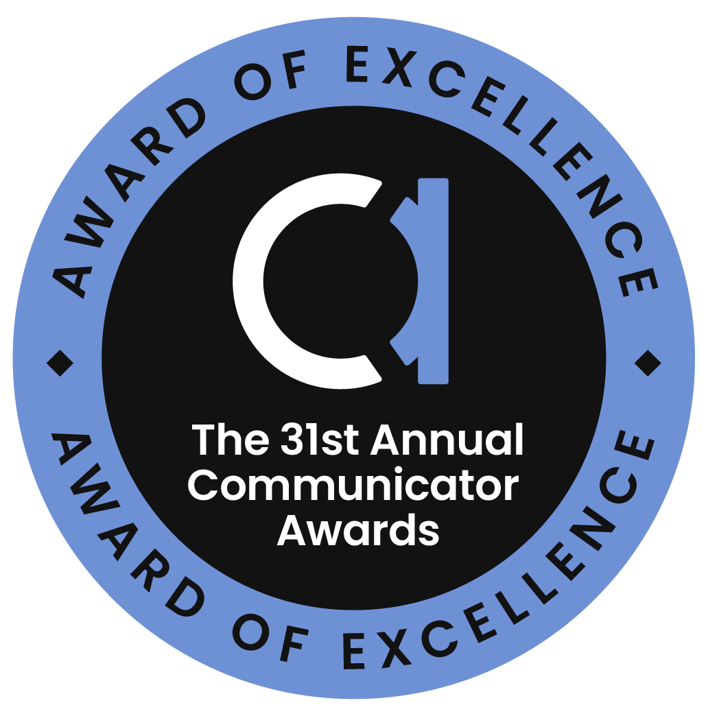 Award of Excellent Seal from the Communicator Awards