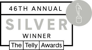Seal of the Silver Award for the 46th Annual Telly Awards