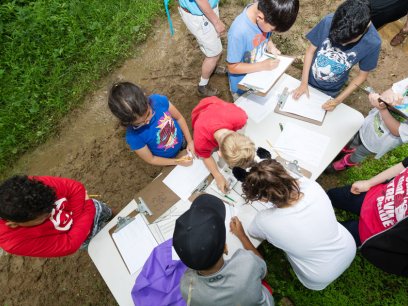 Centreville students doing place-based learning