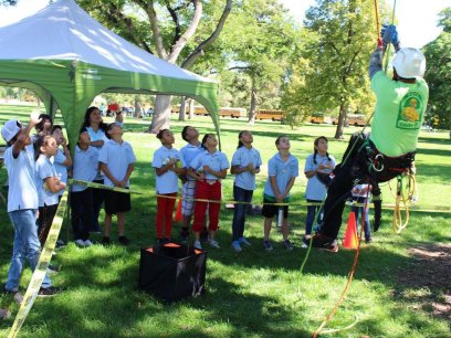 Davey Tree Company presentation during BioBlitz