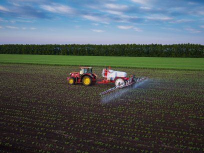 Tractor farming