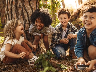 Kids in nature