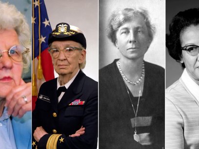 Women in STEM: Ruth Benerito, Grace Hopper, Lillian Gilbreth, Katherine Johnson