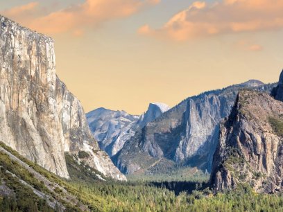 Yosemite National Park landscape scenery