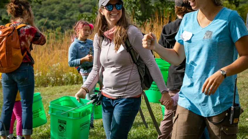  NPLD events like Trailtessa create environmental stewards.