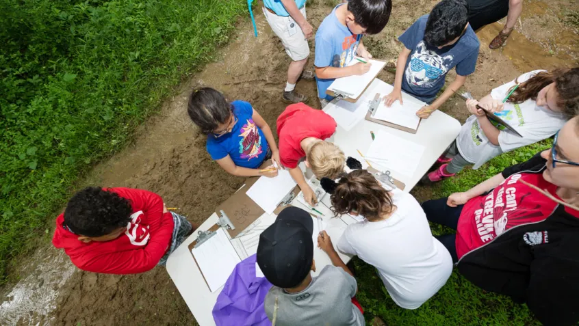 Centreville students doing place-based learning