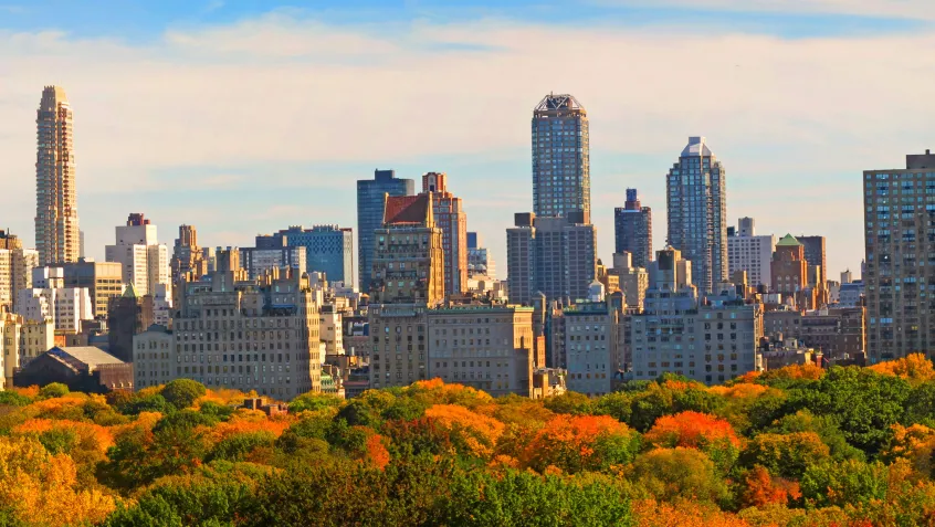 Fall foliage in New York