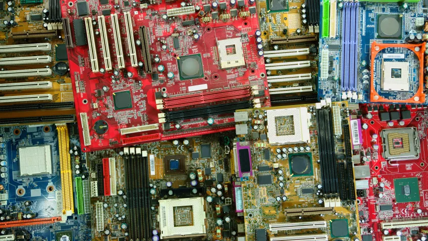 Recycling motherboards