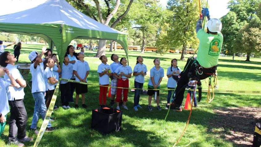 Davey Tree Company presentation during BioBlitz