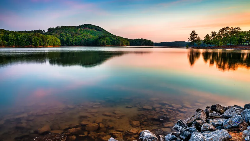 Lake Allatoona in Georgia