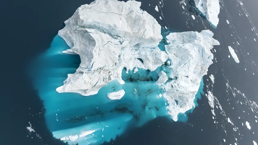 View of an iceburg