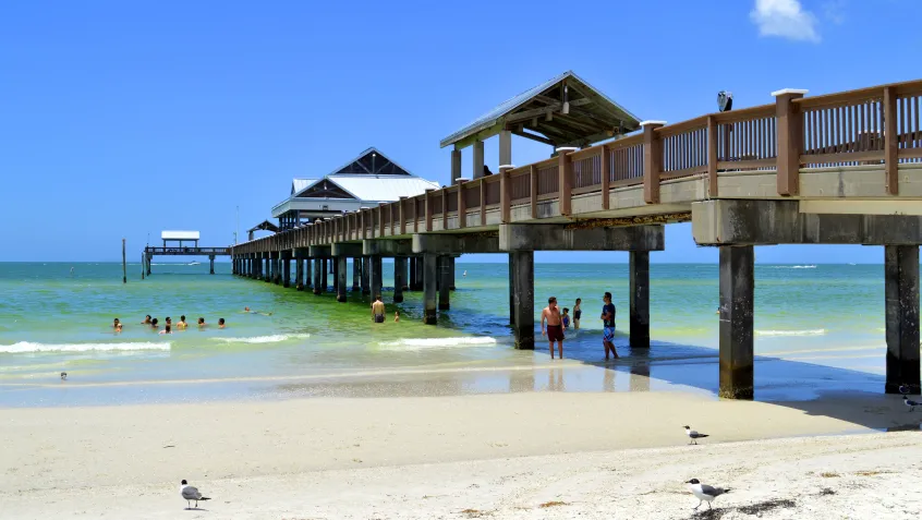 Clearwater Beach in Florida