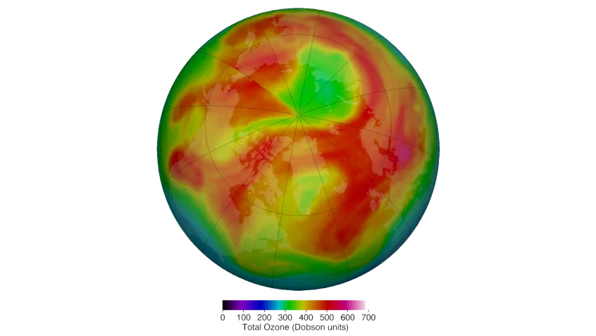 Ozone Layer on March 3, 2018