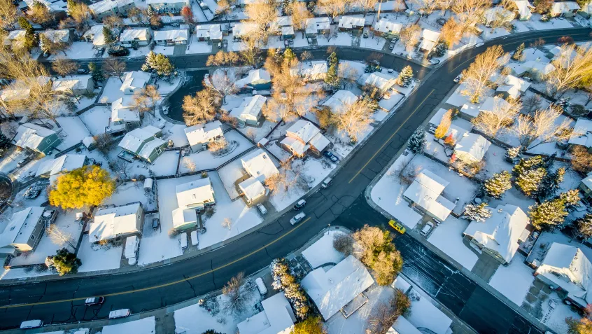 Snowy subdivision