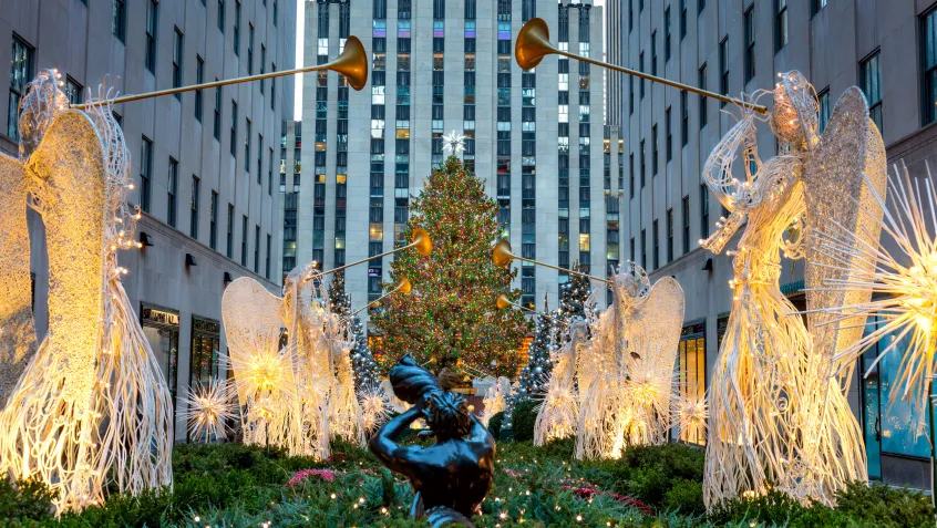Christmas tree at Rockefeller Center