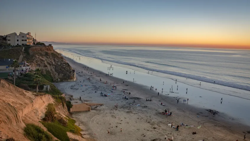 Solano Beach in California