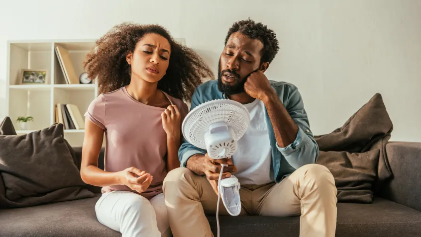 Overheated couple