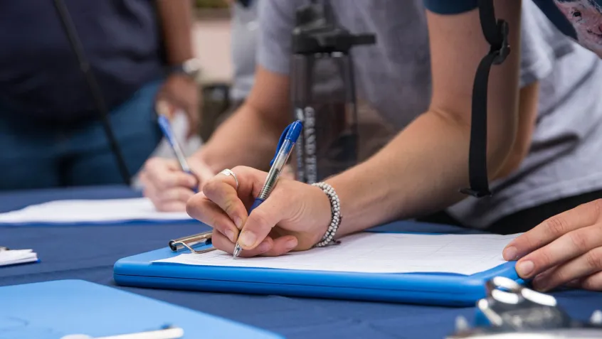 People registering for NPLD 2019