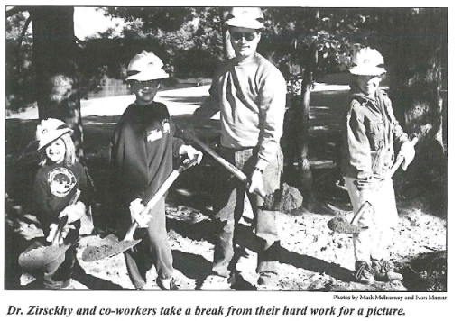 B/W Photo from NPLD in 1995 from Yankee Engineer newspaper