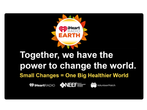 iHeart Radio Earth, together we have the power to change the world