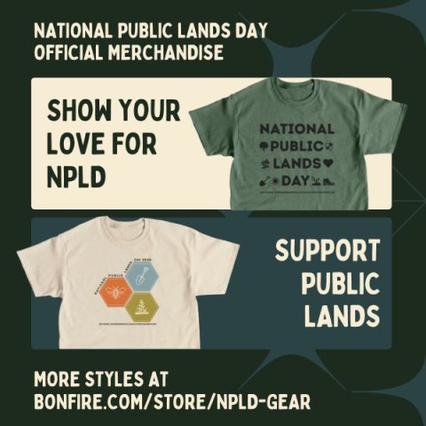National Public Lands Day Official Merchandise