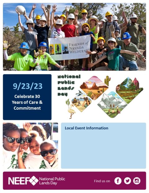 National Public Lands Day Flyer