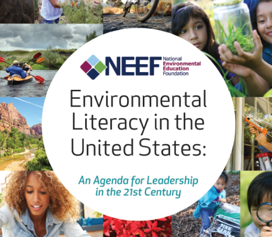 Cover of NEEF's Environmental Literacy Report 2015