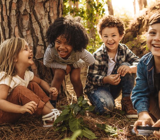 Kids in nature