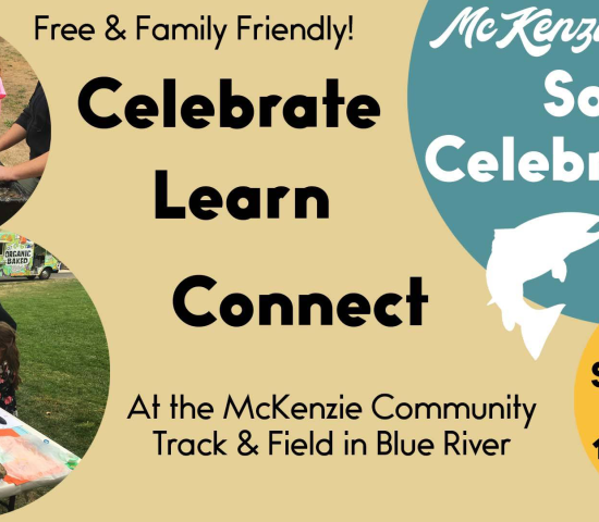 McKenzie River Salmon Celebration 2019 - Saturday, September 28th: 10am-3pm