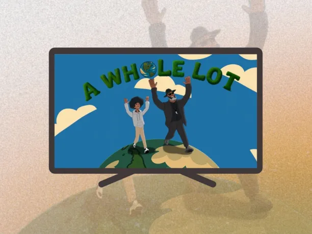 A whole lot music video graphic