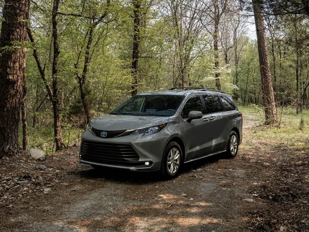 Toyota Sienna Woodland Special in a wooded scene