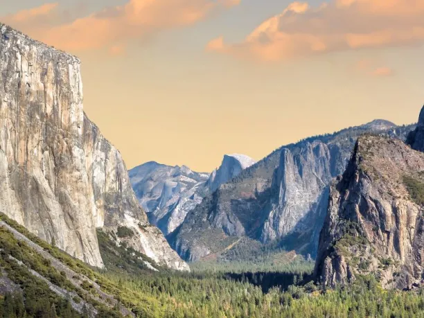 Yosemite National Park landscape scenery