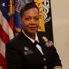 Deputy Surgeon General, Rear Admiral Denise Hinton