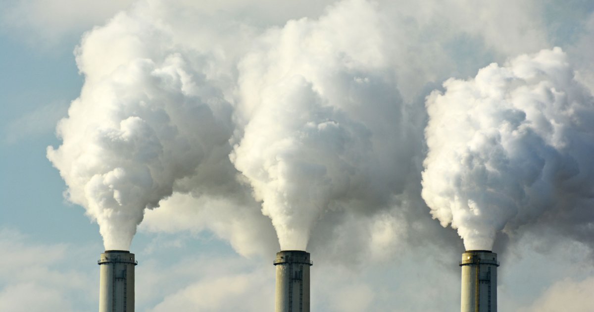 Smokestacks and greenhouse gas