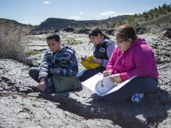 Craters of the Moon science