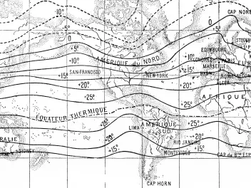 Old weather map