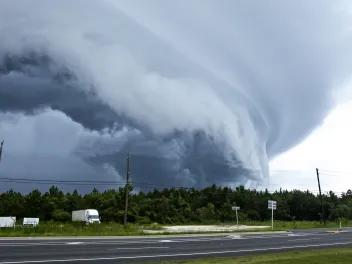 Tornado forming