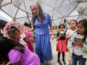 Greening STEM Lab at Nizhoni School