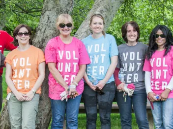 Group of volunteers from Spectrum Brands