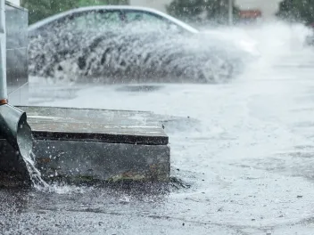 Stormwater draining