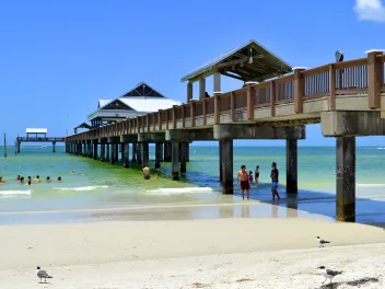 Clearwater Beach in Florida