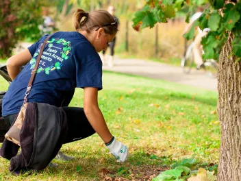 Volunteering for National Public Lands Day