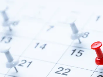 Calendar with pushpins-NEEF-sustainability-calendar